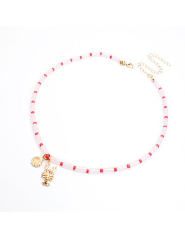 Collar de Acrílico | Infinita Moda | Mayorista de Bijouterie