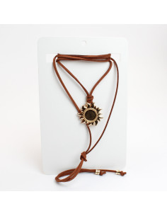 Collar de gamuza | Infinita Moda | Mayorista de Bijouterie