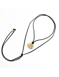 Collar de gamuza | Infinita Moda | Mayorista de Bijouterie