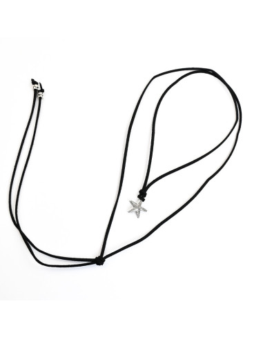 Collar de gamuza | Infinita Moda | Mayorista de Bijouterie