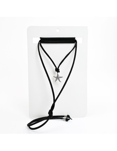 Collar de gamuza | Infinita Moda | Mayorista de Bijouterie