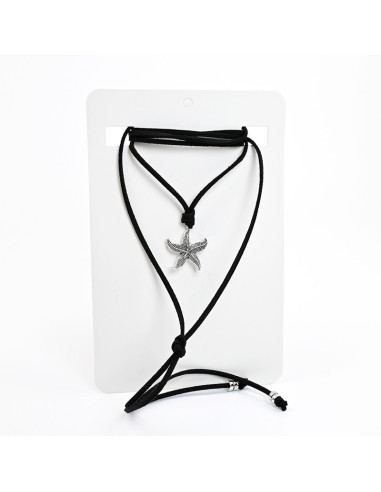 Collar de gamuza | Infinita Moda | Mayorista de Bijouterie