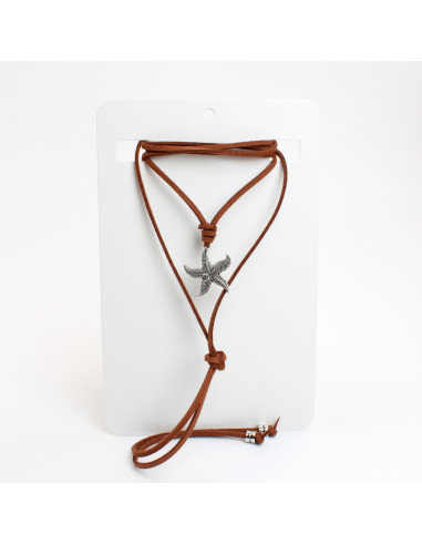 Collar de gamuza | Infinita Moda | Mayorista de Bijouterie
