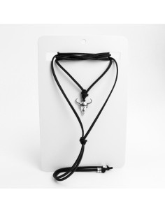 Collar de gamuza | Infinita Moda | Mayorista de Bijouterie