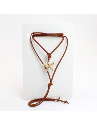 Collar de gamuza | Infinita Moda | Mayorista de Bijouterie