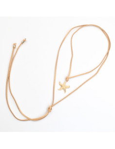 Collar de gamuza | Infinita Moda | Mayorista de Bijouterie