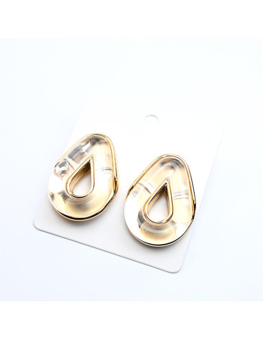 Aro Acrylic Light Drops | Infinita Moda | Mayorista de Bijouterie