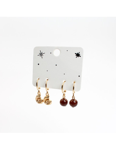 Set de Aros | Infinita Moda | Mayorista de Bijouterie