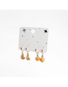 Set de Aros | Infinita Moda | Mayorista de Bijouterie