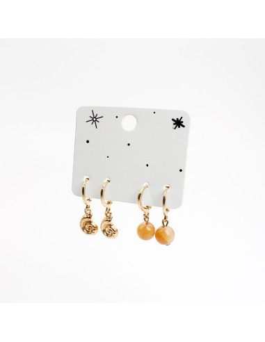 Set de Aros | Infinita Moda | Mayorista de Bijouterie