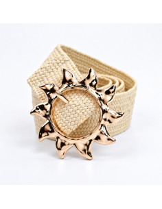 Cinturón de Yute | Infinita Moda | Mayorista de Bijouterie