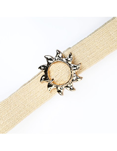Cinturón de Yute | Infinita Moda | Mayorista de Bijouterie