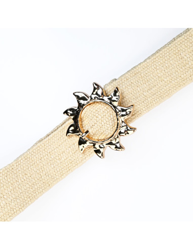 Cinturón de Yute | Infinita Moda | Mayorista de Bijouterie