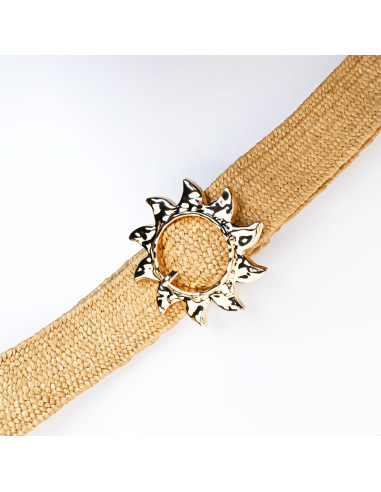Cinturón de Yute | Infinita Moda | Mayorista de Bijouterie