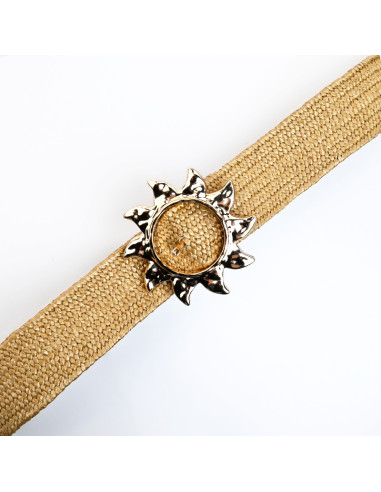 Cinturón de Yute | Infinita Moda | Mayorista de Bijouterie