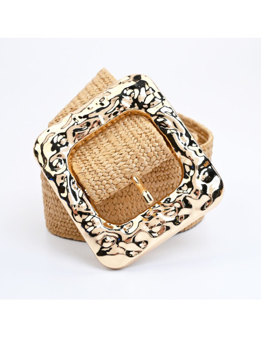 Cinturón de Yute | Infinita Moda | Mayorista de Bijouterie