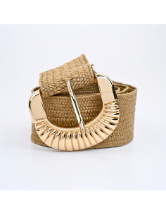 Cinturón de Yute | Infinita Moda | Mayorista de Bijouterie