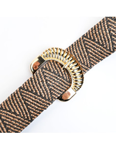 Cinturón de Yute | Infinita Moda | Mayorista de Bijouterie