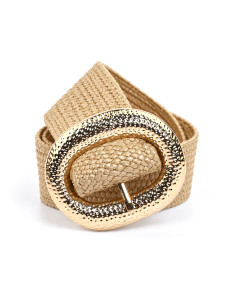 Cinturón de Yute | Infinita Moda | Mayorista de Bijouterie