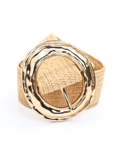 Cinturón de Yute | Infinita Moda | Mayorista de Bijouterie