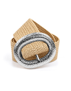 Cinturón de Yute | Infinita Moda | Mayorista de Bijouterie