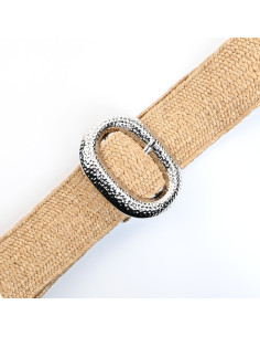 Cinturón de Yute | Infinita Moda | Mayorista de Bijouterie