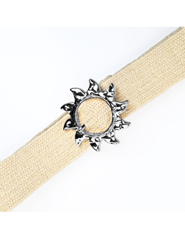 Cinturón de Yute | Infinita Moda | Mayorista de Bijouterie