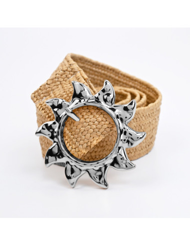 Cinturón de Yute | Infinita Moda | Mayorista de Bijouterie