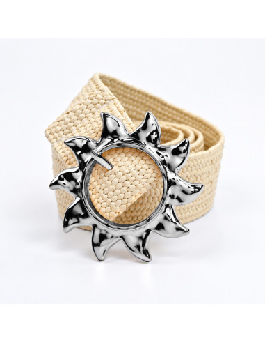 Cinturón de Yute | Infinita Moda | Mayorista de Bijouterie