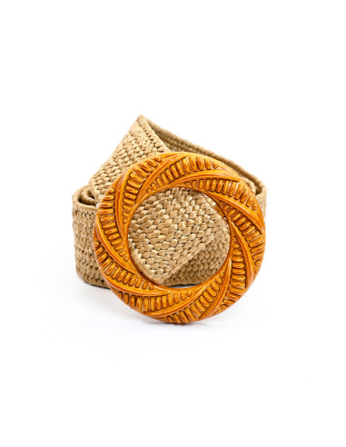 Cinturón de Yute | Infinita Moda | Mayorista de Bijouterie