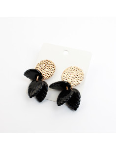 Aro Golden Leaf | Infinita Moda | Mayorista de Bijouterie