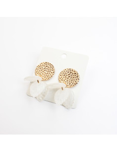 Aro Golden Leaf | Infinita Moda | Mayorista de Bijouterie