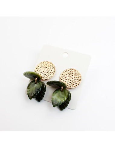 Aro Golden Leaf | Infinita Moda | Mayorista de Bijouterie