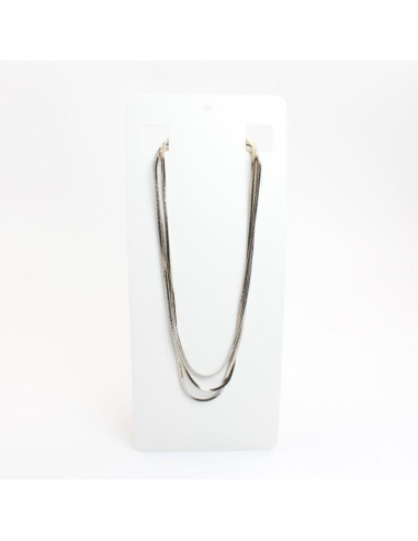Collar Triple Cadena | Infinita Moda | Mayorista de Bijouterie