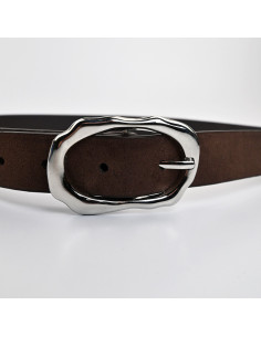 Cinturón gamuzado importado | Infinita Moda | Mayorista de Bijouterie