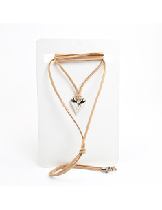 Collar de gamuza | Infinita Moda | Mayorista de Bijouterie