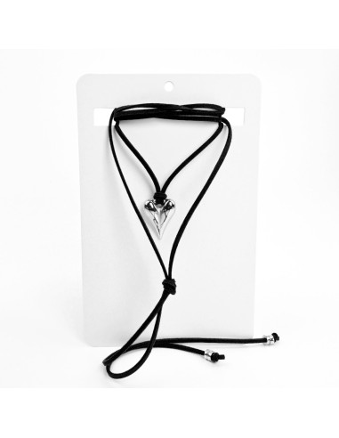 Collar de gamuza | Infinita Moda | Mayorista de Bijouterie