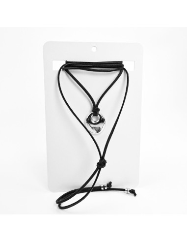 Collar de gamuza | Infinita Moda | Mayorista de Bijouterie