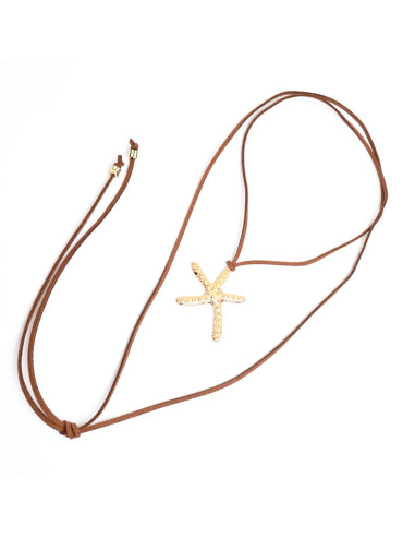 Collar de gamuza | Infinita Moda | Venta mayorista
