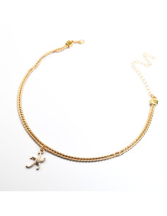 Choker de cadena | Infinita Moda | Mayorista de Bijouterie