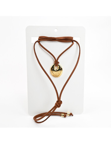 Collar de gamuza | Infinita Moda | Venta mayorista