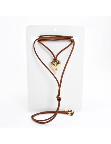 Collar de gamuza | Infinita Moda | Venta mayorista