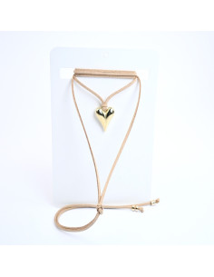 Collar de gamuza | Infinita Moda | Venta mayorista
