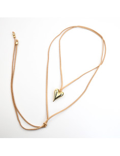Collar de gamuza | Infinita Moda | Venta mayorista