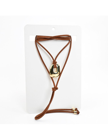 Collar de gamuza | Infinita Moda | Venta mayorista