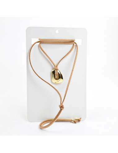 Collar de gamuza | Infinita Moda | Venta mayorista