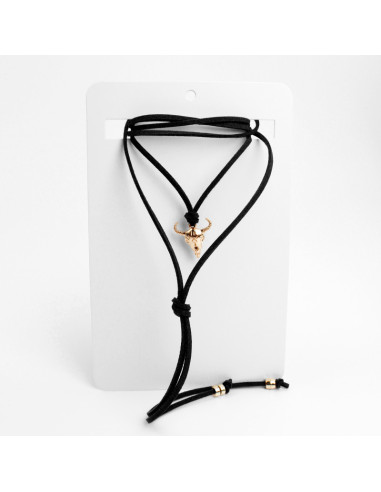 Collar de gamuza | Infinita Moda | Venta mayorista