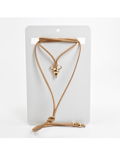 Collar de gamuza | Infinita Moda | Venta mayorista