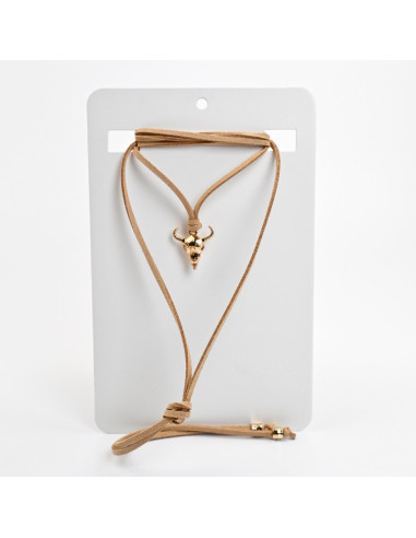 Collar de gamuza | Infinita Moda | Venta mayorista