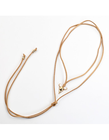 Collar de gamuza | Infinita Moda | Venta mayorista